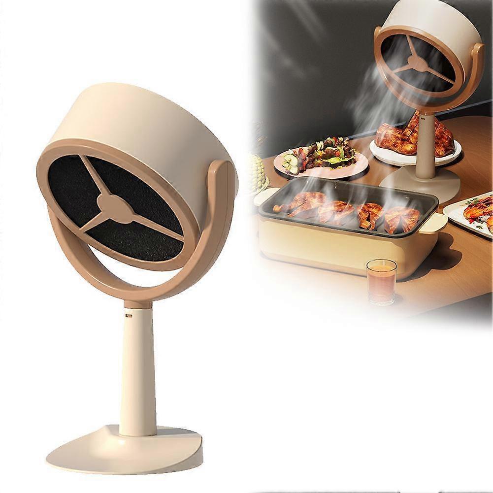 Desktop Mini Portable Range Hood + 12pcs Filter Sponge Effectively Remove