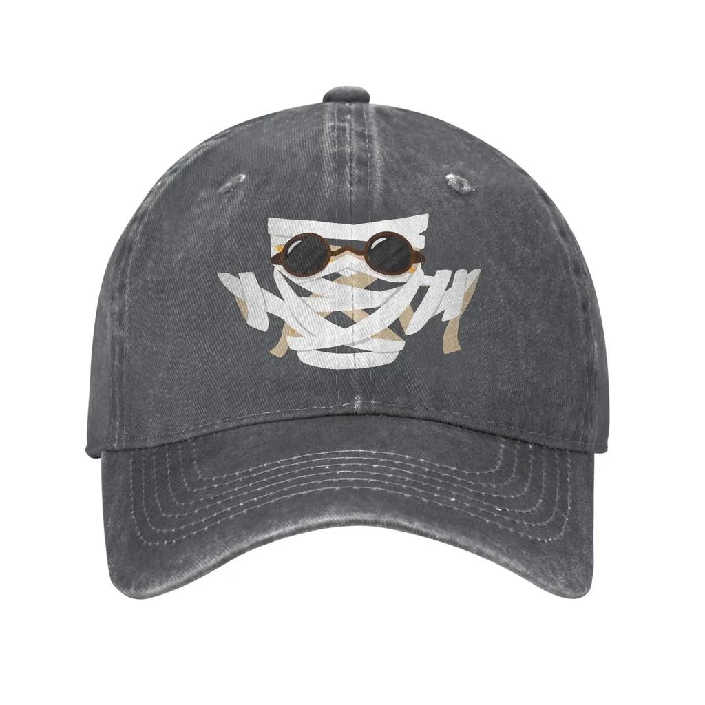 Sunglasses Duolingo mummy Print Cap for Men Women Cotton Logo Trucker Hat Causal Headwear Baseball Cap Adjustable