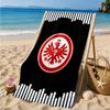 Eintracht Frankfurt Crest Beach Towel, Quick-drying, Easy To Care For, Suitable for Both Fitness and Beach Vacations,Sports Essential