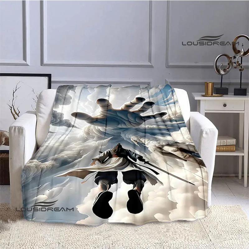3D game Black Myth: WuKong Printed blankets Warm Flannel blankets Soft and comfortable blanket bed linings Birthday Gift