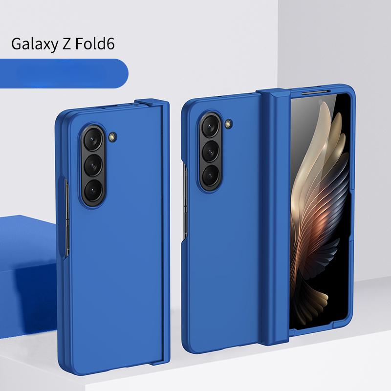 Θήκη Skin Feel για Samsung Galaxy Z Fold 6 5 4 3 Fold 5 Fold 6 Protection Αντικραδασμικό Σετ κάλυμμα μεντεσέδων 3 τεμαχίων κατά των γρατσουνιών