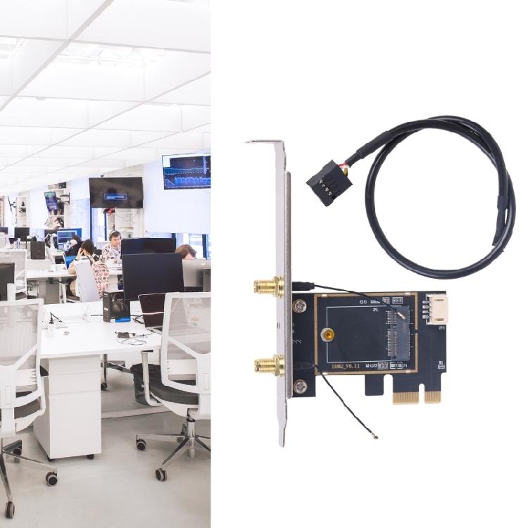 M.2 to PCIe Expansion Board Compatibility for AX210 AX200 9260 8265 7265 7260NGW