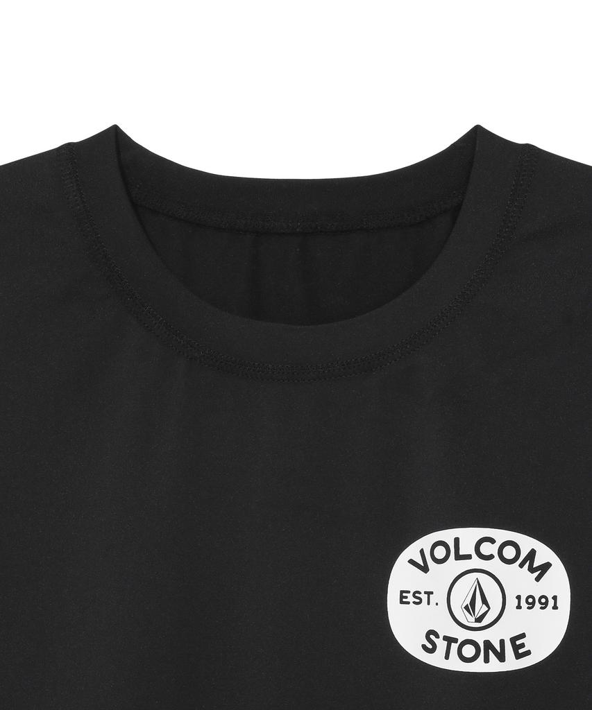 VOLCOM Stamp Sleeveless Rash T-Shirt (Black)