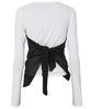 Peulleeoeob Bustier Layered Long Sleeve (Fl-152_White)