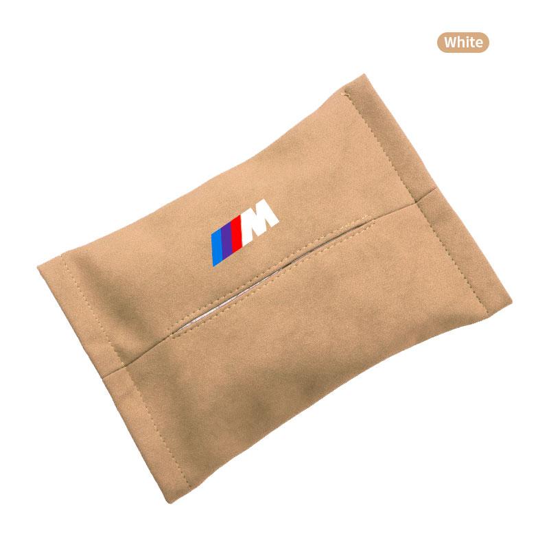 1Pcs Car Tissue Box Holder Sun Visor Seat Back Car Accessories For BMW M E34 E36 E60 E90 E46 E39 E70 F10 F20 F30 X5 X6 X1 M3 M5 M6 E71 F01 F02 F87
