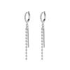 Gu Maoning, Round Beads, Fringed Earrings, Cold Wind, Metallic Punk, Single Handsome Geometric Chain, Ear Buckles.