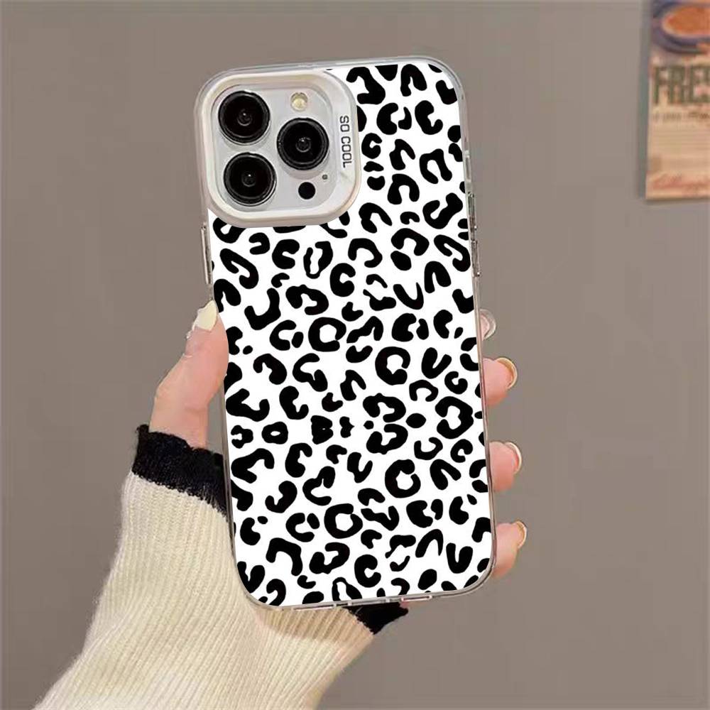 Sexy Leopard Print Phone Case For IPhone 17 16 15 14 13 12 Mini 11 8 7 Pro Max Plus Colorful Phone Case