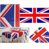 Street Party Union Jack Table Cloth Queen's Platinum Jubilee Royal Street Party Decor