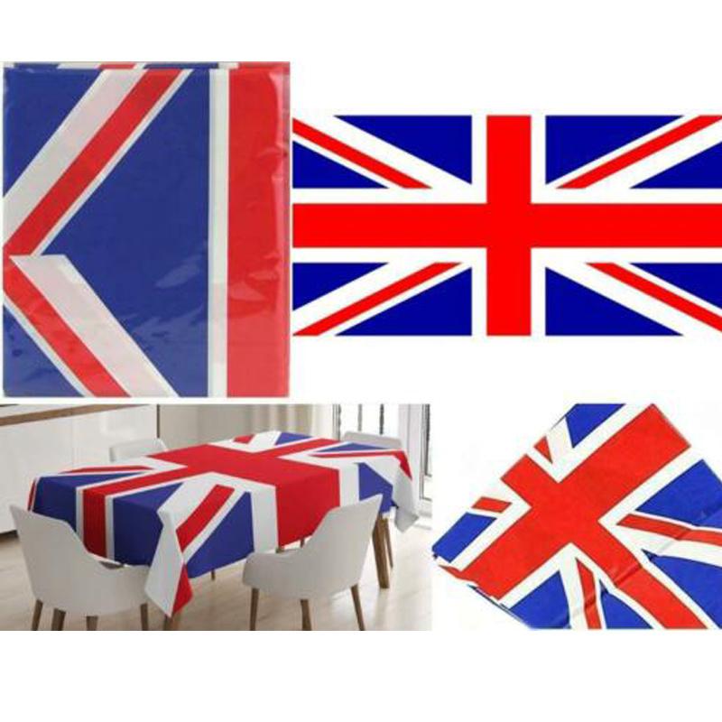 Street Party Union Jack Table Cloth Queen's Platinum Jubilee Royal Street Party Decor