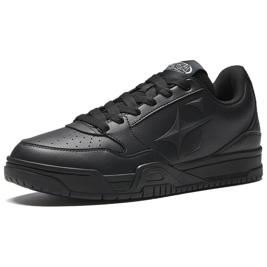 Anta Skyspace Basketball Culture Trendy Versatile Retro Casual Simple Durable Breathable Low-Top Sneakers Men Sneakers Black 912541804-4