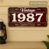 D Flat pc D Flat xinch Vintage Wall Decoration  Classic Limited Edition Commemorative Vintage Digital Wall Hanging