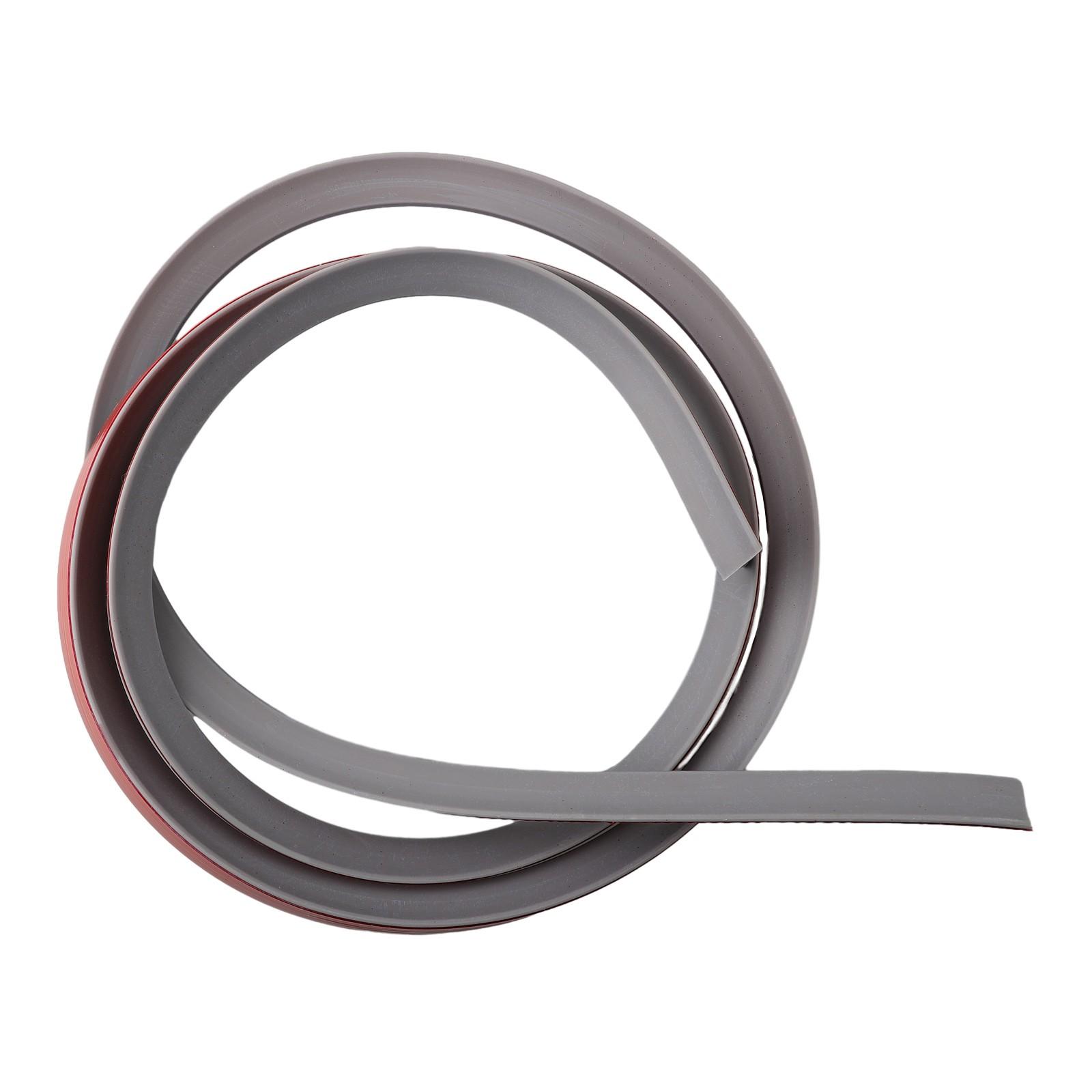 Силиконовый водный барьер Разделение сухой и влажной зон Практичная удерживающая полоса gray 200cm