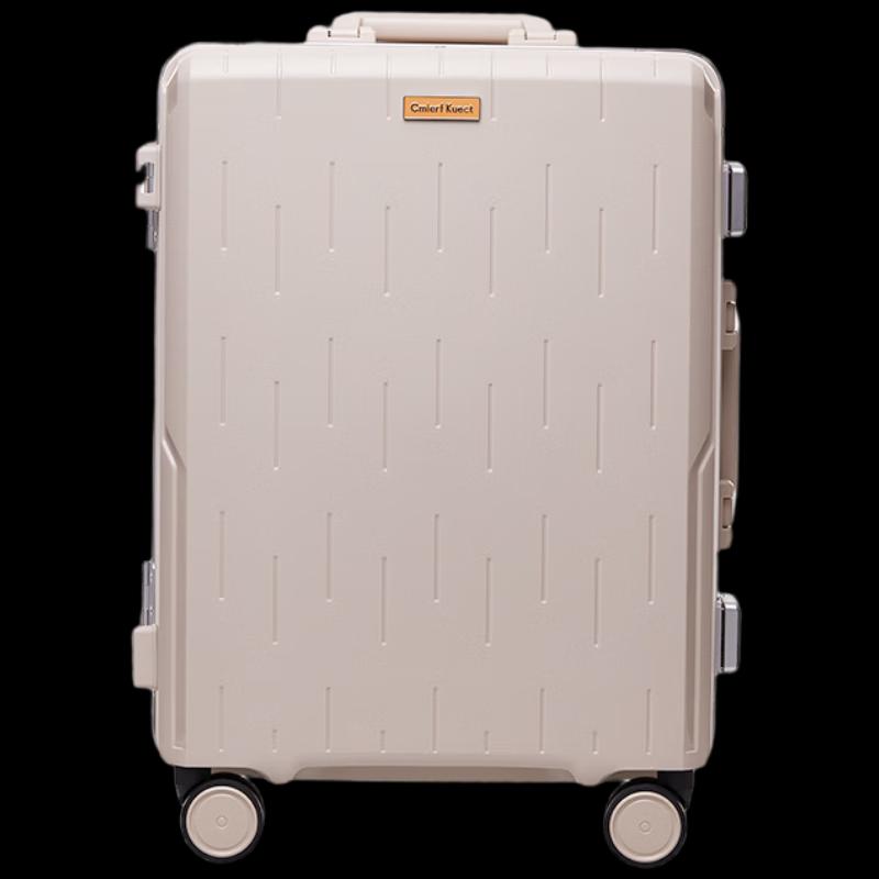 

Cmierf Kuect Silent Wheel Aluminum Frame Suitcase 20 inches