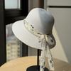 New Straw Hat Big Brim Sunshade Sun Protection Hat Women's Summer Outdoor Versatile Fashion Elegant Bow Sun Hat