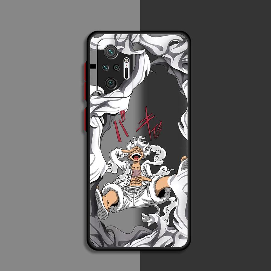 

O-One Piece Luffy 5 Gear Case for Xiaomi Redmi Note 12Pro 9s 12 10 13 Pro Plus 11 9 11Pro 9t 10Pro Soft Cover Redmi Note 9 Pro