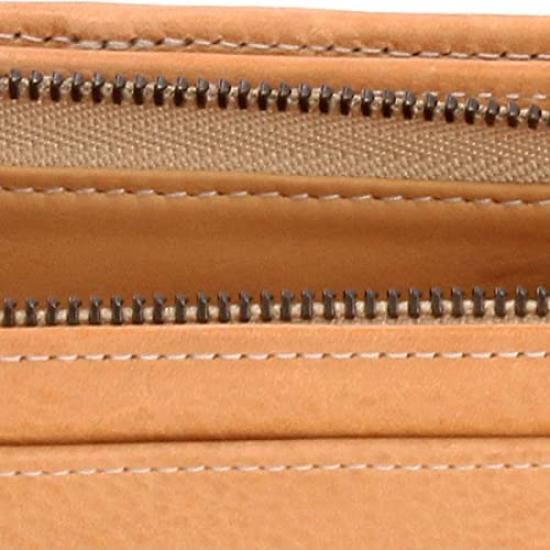 Portfel składany z zamkiem L Tosca Brown [Genten]