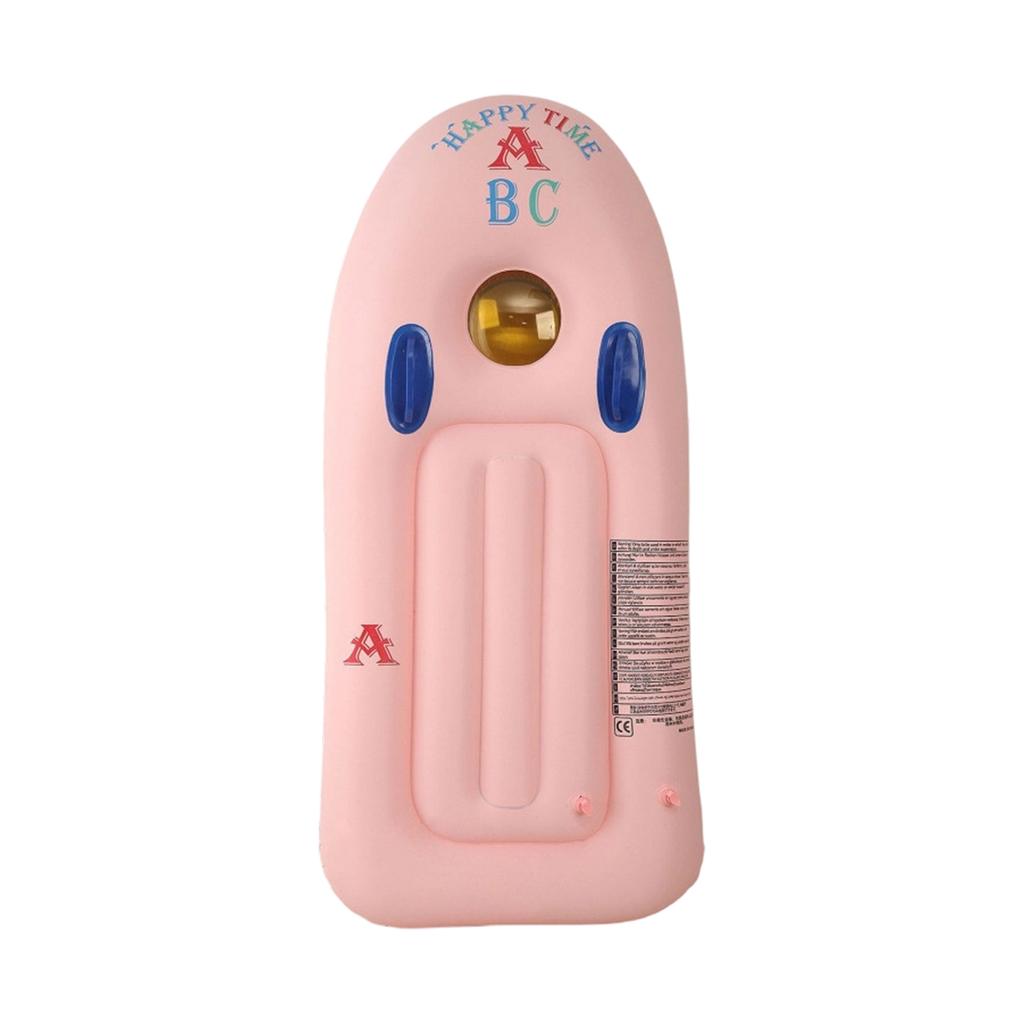 Inflatable Body Board With Handles For Learning Swimming, Portable Surfing Board And Inflatable