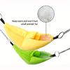 Small Pet Hamster Banana Cotton Nest Winter Warm Hanging Hammock Hanging Nest Moon Boat Shaped Hanging Swing Bed Rabbit Cage