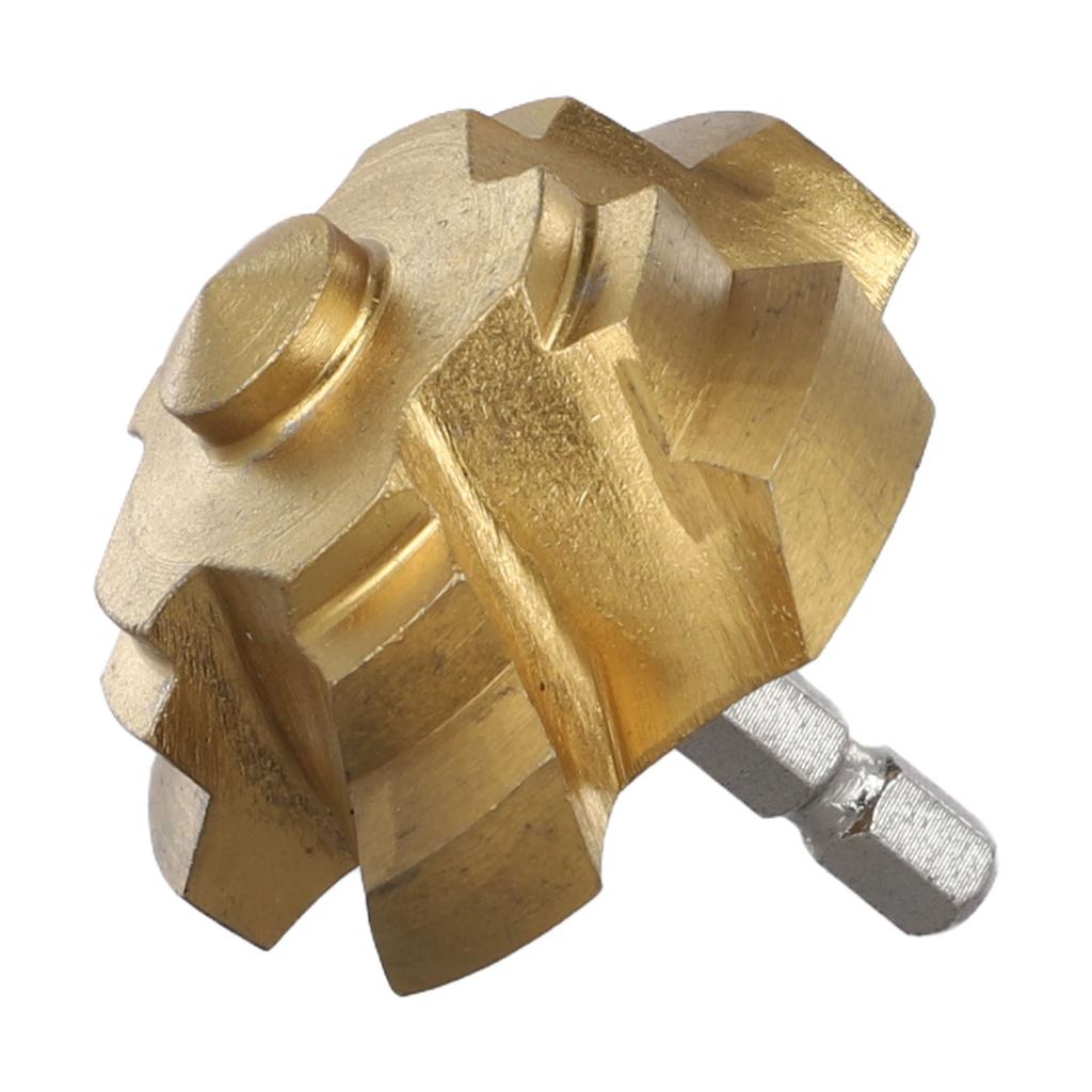 6.35mm Hexagonal Shank Drill Bit Water Pipe Expansion Drill Punch Plumber For Plumber Water Pipe Puncher Drill Bit Accessory