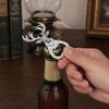 Hirschkopf Flaschenöffner, Kreativer Bieröffner mit Wortspiel "One Deer You" Bedeutung, Zinklegierung Hochzeitsmitgebsel Geschenk für Trauzeugen