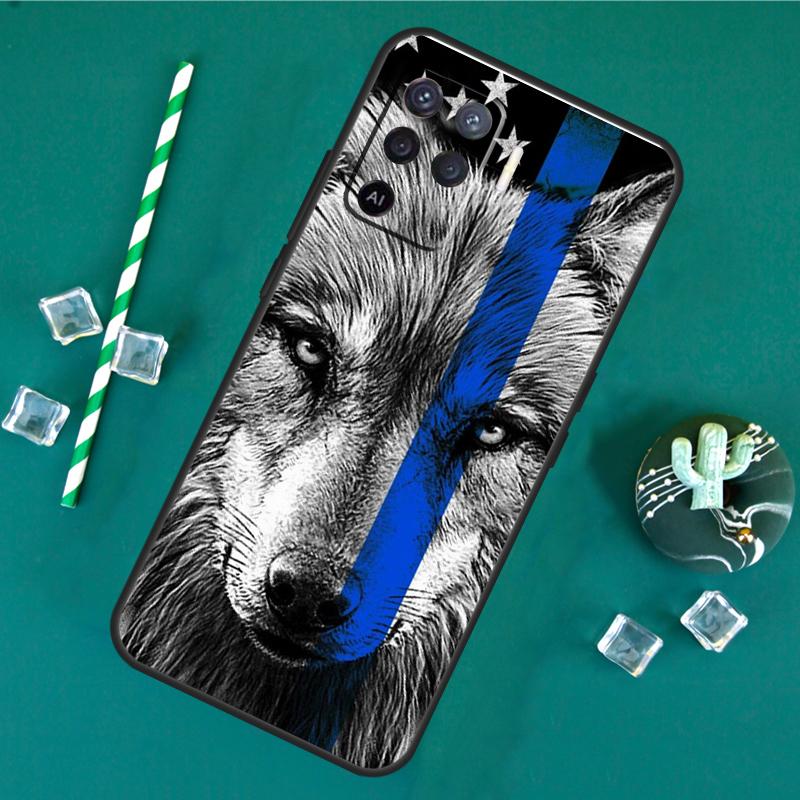

Police Thin Blue Line American Flag Phone Case For Oppo A18 A38 A58 A78 A98 A40 A60 A80 A91 A15 A17 A74 A94 A54 A57S A16 A76 A96 OPPO A58 4G