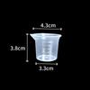 Graduated Scale Plastic Measuring Cups Transparent Measuring Cup  for Cooking Measurement