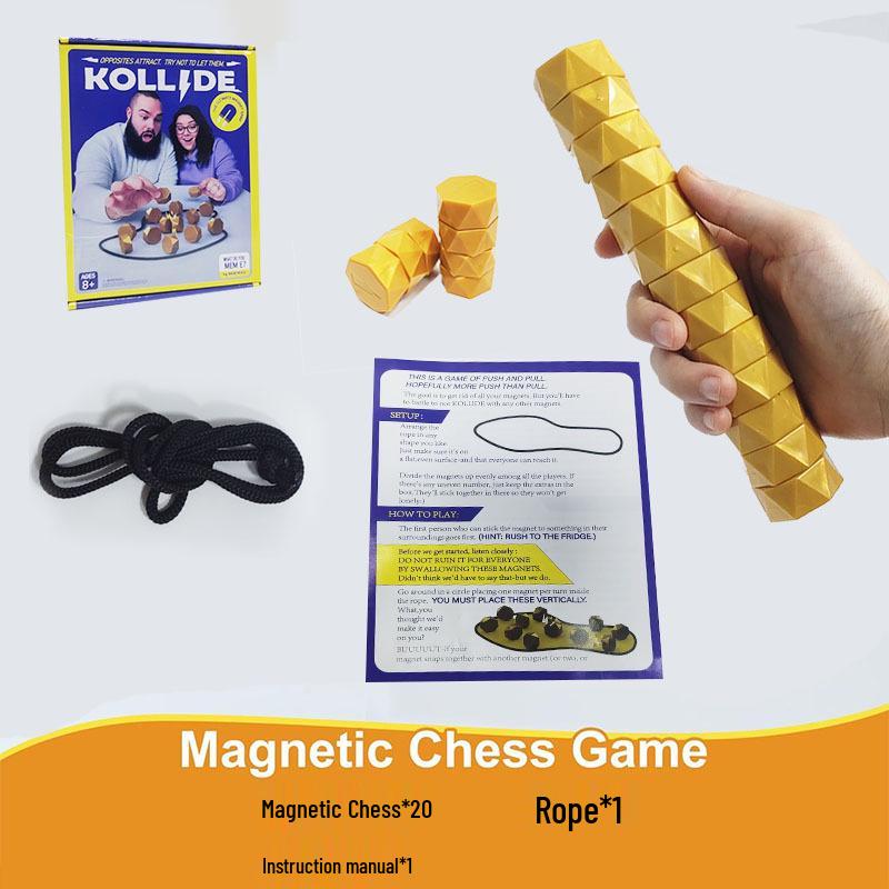 Magnetic Chess Puzzle Game for Kids – Interactive Logic and Strategy Toy