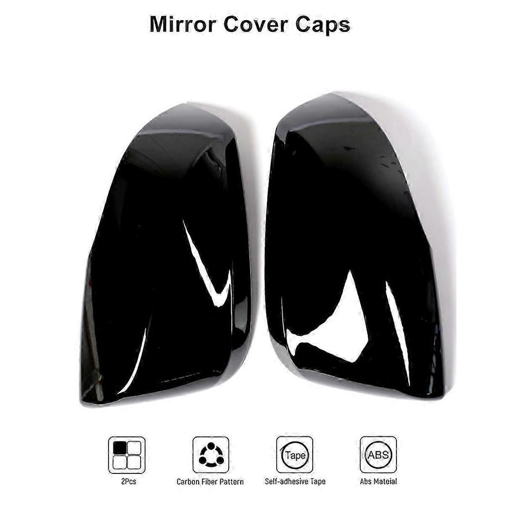 Para Toyota RAV4 2019-2024 Cubierta de Espejo Retrovisor Lateral Exterior Moldura de Puerta Lateral
