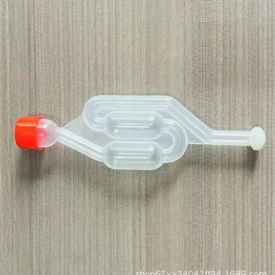 Plastic One-Way Brewing Valve with Lid for Fermentation and Exhaust In Beer and Wine Making