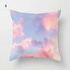 Pink Psychedelic Planet Cloud Decorative Pillowcase Car Ornaments Office Living Room Sofa Home Pillowcase