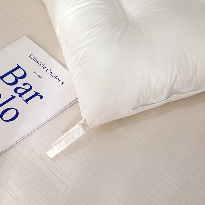 Pure Cotton Soybean Protein Fiber Pillow Core Home Use A Pair of Neck Protection Pillow Student Dormitories Hotels Comfortable