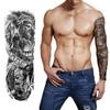 S.A.V.I Full Arm Tattoo, Full Sleeve Arm Tattoo For Men, Holy Men, Army Vikings, Trishul Tattoo For Girls Women, Temporary Tattoo Sticker, Size 48x1