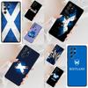 Scotland Scottish Flag Cell Phone Case for Samsung Galaxy S26 Ultra S25 S24 S23 S22 S21 S20 Note10 Cover