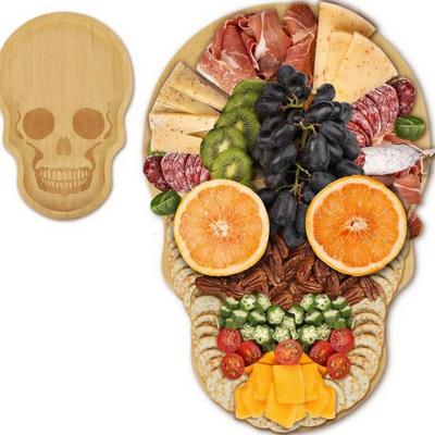 Halloween Wooden Tray Tray Cheese Cheese Board Christmas Party Funny Decorative Tray