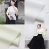 Plain Combed Cotton Fabric Poplin for Clothes Shirt Dresses Sewing High-grade Smooth Skirts Cloth Thin Anti-wrinkle
