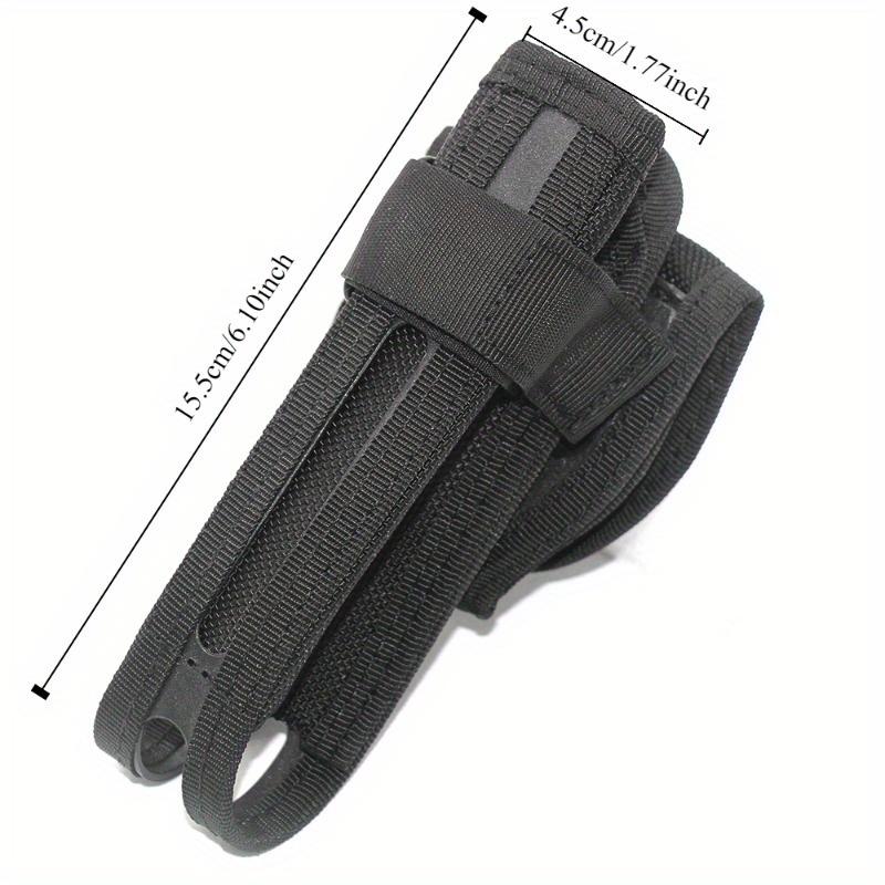 360° Rotating Telescopic Baton Holder Durable Nylon Holster for 21" To 26" Batons, Quick-Release Clamping Buckle, Secure Belt Loop, Secure Baton Grip