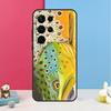 Étui de pêche à la truite pour Samsung Galaxy S26 S25 S24 S20 S21 S22 S23 Ultra S10 Plus S25 FE Coque Arrière