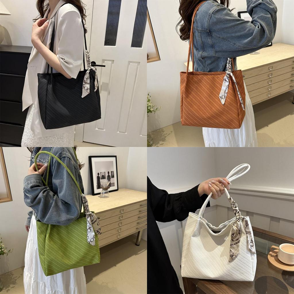 Elegant Street Trend Shoulder Bag With Soft Pu Leather For Women