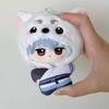 Anime Plushie Sakata Gintoki Doll 10Cm Cute Okita Sougo Doll Pendant Kagura Keychain With Headgear Anime Merchandise Gift