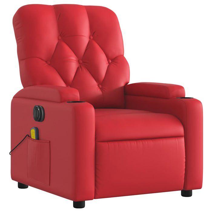 VidaXL Electric Reclining Massage Armchair, Relaxation Chair with Adjustable Backrest and Footrest, Salon Seat 3204770