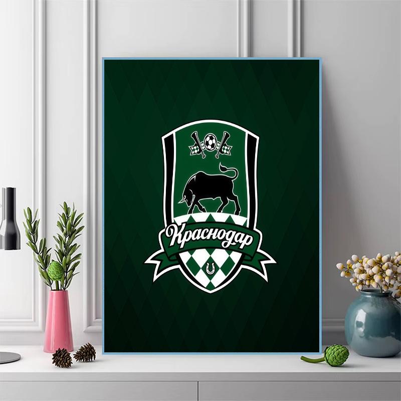 FC Krasnodar Glory.112 100% Round Full Drill 5D DIY Diamond Painting Embroidery Cross Stitch Rhinestone Décor