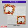 20pcs Disposable Napkins with Pumpkin, Turkey Pattern Print for Wedding,Parties,and Daily Use for Thanksgiving Fall Christmas Table Decoration