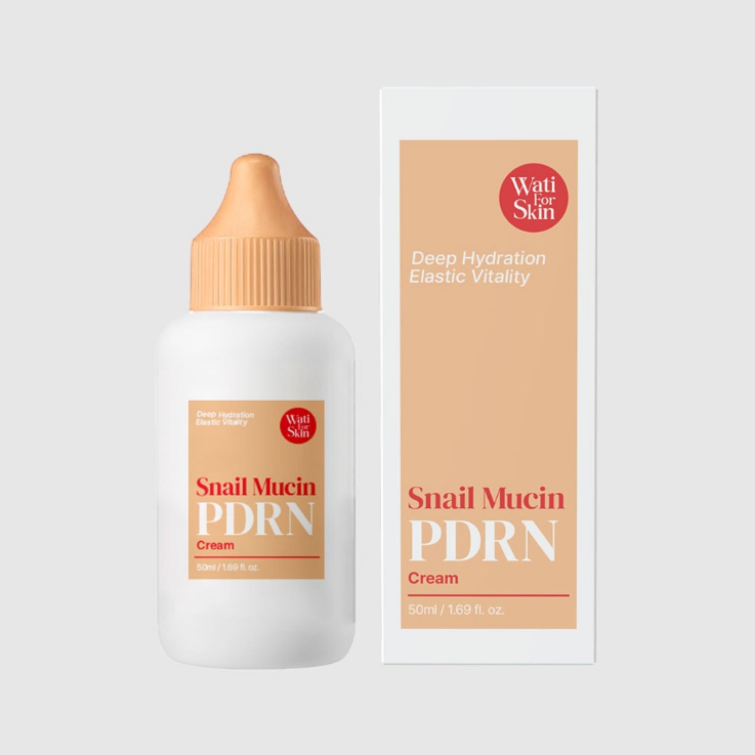 Wati For Skin Snail Mucin PDRN Cream 50ml