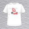 Camiseta Americana Engraçada com Logo Aprilia Racing Tamanho P ao 5GG