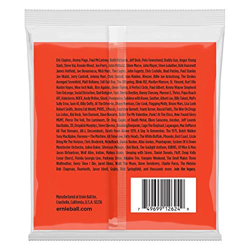 [Authentic] ERNIE BALL 2624 8-String Electric Guitar Strings (09-80) 8-STRING SKINNY TOP HEAVY BOTTOM SLINKY