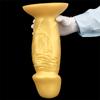 10CM Giant Soft Liquid Silicone Double Hardness Simulation Oversized Dildo Big Anal Plug Adult Products