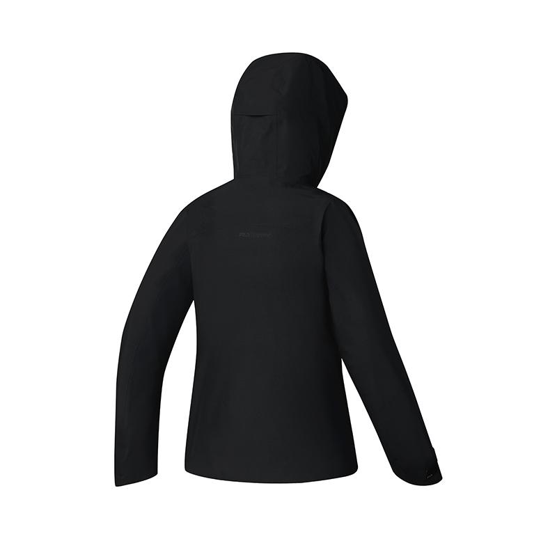 FILA Casual Versatile Hooded Windbreaker Women Outerwear Deep-Black A11W517701FBK