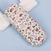 Estuche para gafas con estampado floral retro, estuche rígido para gafas de lectura, estuche para guardar gafas ópticas para mujer