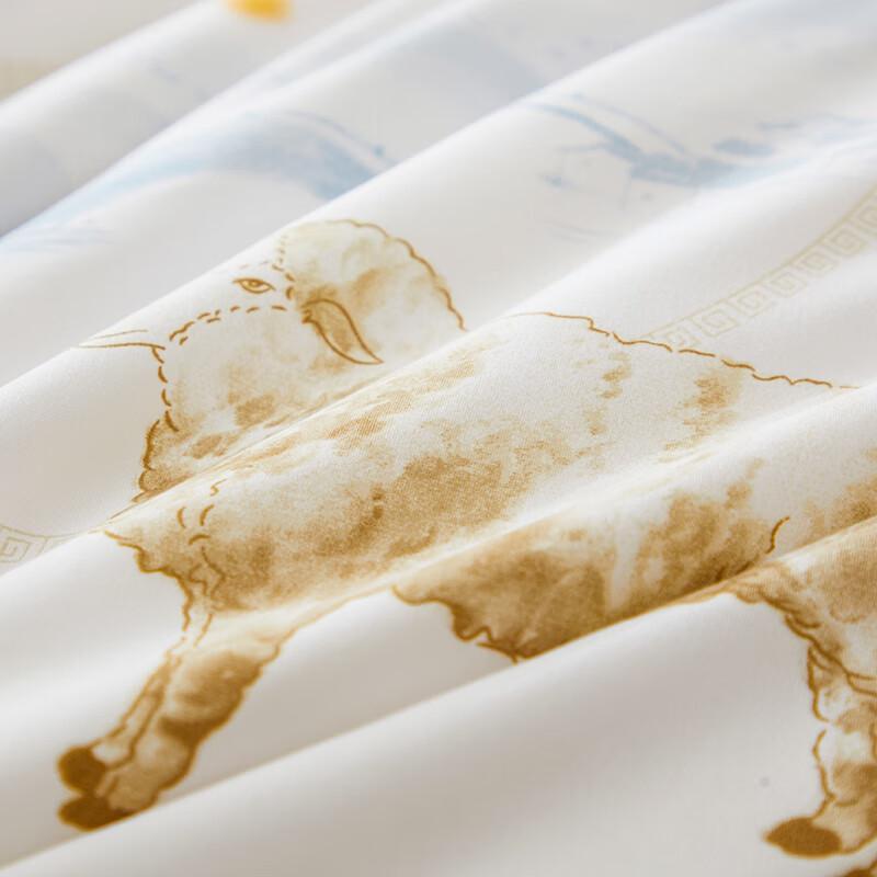 Red Bean National Style Seven-Hole Fiber Duvet