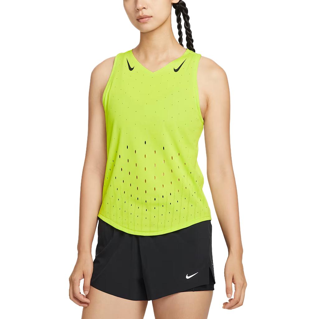Nike Aeroswift Dri-Fit Adv Simple Comfortable Solid Color Aesthetic Running Tank Top Women Tops FN2505-389